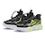 K3008 LIGHT　17-22 QS LIGHT　BLACK/LIME　704739-0001