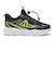 K3008 LIGHT　17-22 QS LIGHT　BLACK/LIME　704739-0001