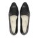 JE16604A　ONEPOINT HEEL LOAFER 4　BLACK　711921-0001
