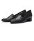 JE16604A　ONEPOINT HEEL LOAFER 4　BLACK　711921-0001