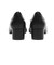 JE16604A　ONEPOINT HEEL LOAFER 4　BLACK　711921-0001