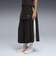 636872　W T7 MIDI PLEATED SKIRT　01BK　708953-0001