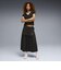 636872　W T7 MIDI PLEATED SKIRT　01BK　708953-0001