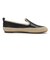 W34991　W CLOUDFEEL ASBURY SLIPON LFR　BLACK LTHR　712637-0001