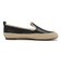 W34991　W CLOUDFEEL ASBURY SLIPON LFR　BLACK LTHR　712637-0001