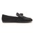 W35402　W G AMBITION ALETTE BUCKLE LFR　BLACK TUMBLED　712639-0001