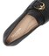 W35402　W G AMBITION ALETTE BUCKLE LFR　BLACK TUMBLED　712639-0001