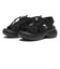 W2067　CL VL CODE SANDAL 6　BLACK LACE　705062-0001