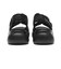 W2065　CL VL 2BUCKLE SANDAL 6　ALL BLACK　705061-0001