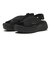 W2068　CL CROSS KNIT SANDAL 5　ALL BLACK　705121-0001