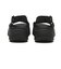 W2068　CL CROSS KNIT SANDAL 5　ALL BLACK　705121-0001