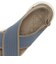 W2068　CL CROSS KNIT SANDAL 5　BLUE　705121-0004