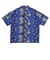 126R1062700　M Vertical Botanical Shirt　BLUE　707286-0003