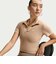 DV7885　W ESS SS POLO CRP　286LINEN/SAIL　663910-0008