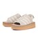 IH6632　GAZELLE BOLD SANDAL W　ALUM/ALUM/GOLD　704674-0001