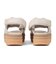 IH6632　GAZELLE BOLD SANDAL W　ALUM/ALUM/GOLD　704674-0001