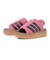 KK4221　GAZELLE BOLD SANDAL W　PINK/SHAD/GOLD　706954-0001
