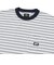 126R1060201　CAVE Crew Neck Boarder S TEE　WHITE　709264-0001