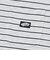 126R1060201　CAVE Crew Neck Boarder S TEE　WHITE　709264-0001