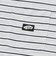 126R1060201　CAVE Crew Neck Boarder S TEE　WHITE　709264-0001