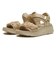 W2073　CL CHIFFON SANDAL　BEIGE　704942-0002