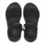 W2073　CL CHIFFON SANDAL　ALL BLACK　704942-0001