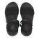 W2073　CL CHIFFON SANDAL　ALL BLACK　704942-0001