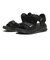 W2072　CL 2BELT SANDAL　ALL BLACK　704941-0002