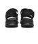 W2072　CL 2BELT SANDAL　ALL BLACK　704941-0002