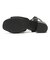 W2071　CL KNIT HEEL SANDAL 5.5　ALL BLACK　705961-0001