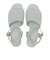 W2071　CL KNIT HEEL SANDAL 5.5　MINT　705961-0002