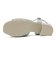 W2071　CL KNIT HEEL SANDAL 5.5　MINT　705961-0002