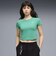 631865　W WARDROBE ESS BABY TEE　40VIBRANT GREEN　693252-0003