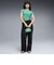 631865　W WARDROBE ESS BABY TEE　40VIBRANT GREEN　693252-0003