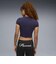 631865　W WARDROBE ESS BABY TEE　64DEEP PLUM　693252-0004