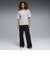 636788　W GRAPHICS BUBBLEOVERSIZED TEE　82VBRT SILVER　708937-0003