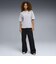 636788　W GRAPHICS BUBBLEOVERSIZED TEE　82VBRT SILVER　708937-0003
