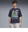 636799　M GRAPHIC SPORT BPM BOXY TEE　64DEEP PLUM　708939-0002