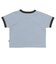 126R3011601　W flower logo ringer TEE　SAX　705879-0002