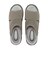 4447　HANDSFREE KNET OPENTOE-SHOES　KHAKI　712017-0003