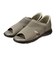 4447　HANDSFREE KNET OPENTOE-SHOES　KHAKI　712017-0003