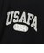 C3-D306　M RW PRINT S/S T-SHIRT USAFA　BLACK　709983-0003