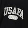 C3-D306　M RW PRINT S/S T-SHIRT USAFA　BLACK　709983-0003