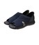 4447　HANDSFREE KNET OPENTOE-SHOES　NAVY　712017-0002