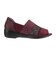 4482　MESH OPENTOE-SHOES　WINE　712018-0003