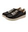 PS1387　5E WIDE-SNEAKERS　BLACK　712019-0001
