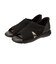 4447　HANDSFREE KNET OPENTOE-SHOES　BLACK　712017-0001