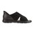 4447　HANDSFREE KNET OPENTOE-SHOES　BLACK　712017-0001
