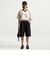 IH1331　W OFLN WVN STN SS TOP　072LTBONE/BLACK　712869-0002