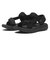 S0057　TAPE SANDAL　BLACK　705962-0001